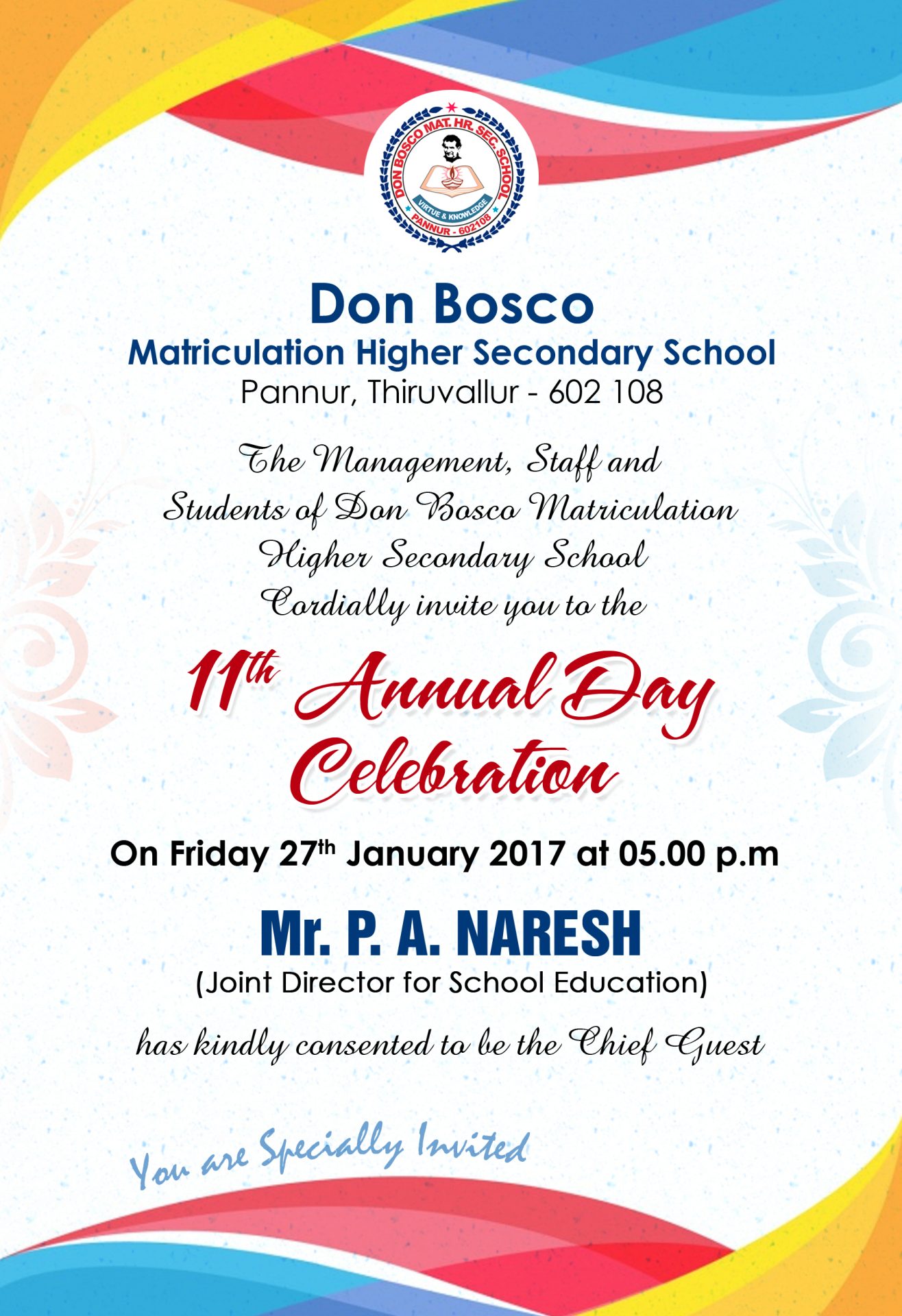 Invitation Models For College Functions 2